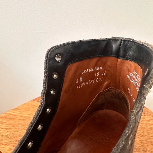 USA MADE All Leather Boots - 7.5 / 8 - Picture 3 of 5